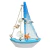 Enfeite Decorativo Marinho Barco 13 Cm Alt. Gaivota Dt3298 - comprar online