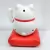 Maneki Neko Gato Da Sorte Branco 9 Cm Altura Energia Solar - comprar online