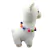 Lhama Branca Pelúcia Com Colar 32 Cm Altura De Fofinha na internet