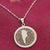 Medalla Republica Argentina Con Rodocrosita Reconstituida - Plata 925 -