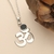 Dije Colgante Om En Plata 925 Con Onix