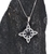Dije Colgante Nudo de Brujas - Plata 925 - Con Ónix Central