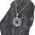 Dije Colgante Celta - Plata 925 - Con Lapislázuli Central - Joyería Denis - Shop online