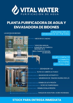Planta Integrada de Purificación de agua - Vital Water