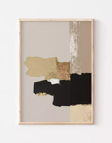 Abstracto Oro III