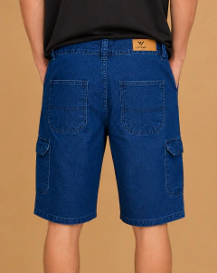 BERMUDA CARGO JEANS (STONE) na internet