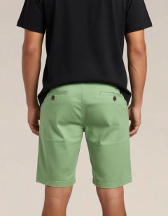 BERMUDA CASUAL COTS (VERDE PISTACHE) na internet