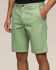 BERMUDA CASUAL COTS (VERDE PISTACHE) - W Lataam