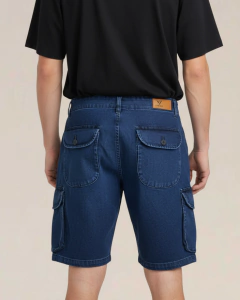 BERMUDA CARGO JEANS (STONE) na internet