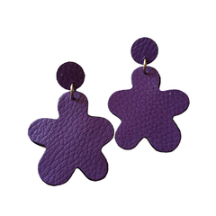 AROS DE CUERO FLOR (AR1048) - comprar online