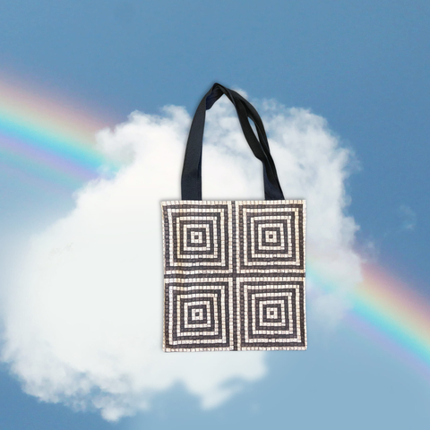 TOTE TECLAS BLANCAS Y NEGRAS - comprar online