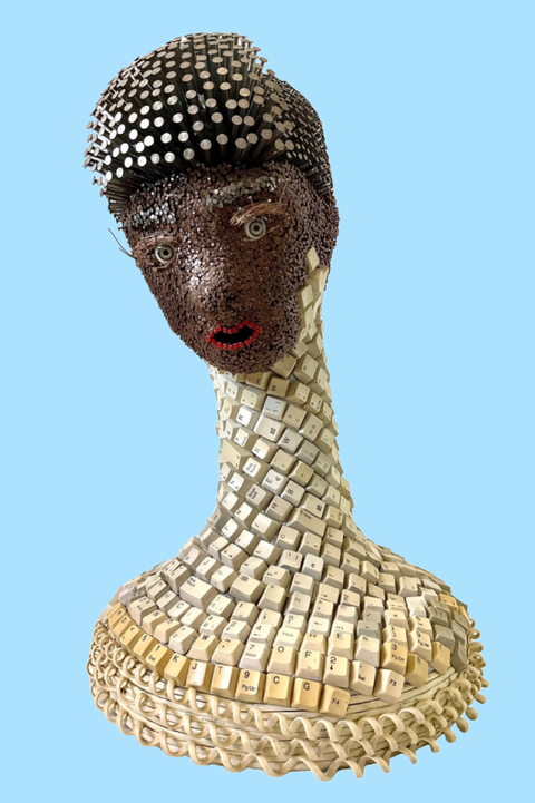 La Secretaria – Re-autotrato con clavos y teclas - comprar online