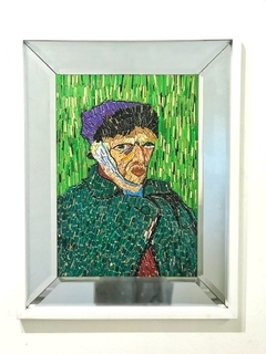 Vincent con la oreja cortada