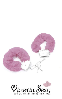 Esposas metal con funda peluche - Art 3133
