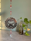 Atrapasol con giraviento Mariposa y Flores - comprar online