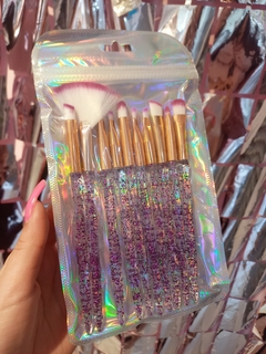 Set de 10 pinceles Glitter