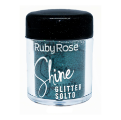 Glitter solto turquoise - ruby rose