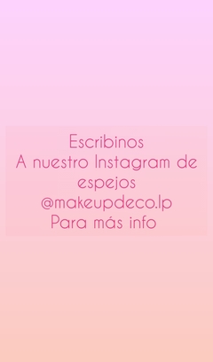 Espejo Hollywood SELENA - MARIA LISAN MAKE UP STORE