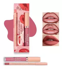 Set labial + delineador- Mely en internet