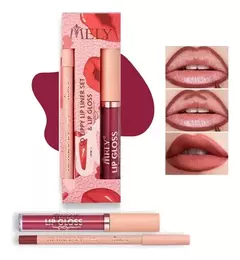 Set labial + delineador- Mely - comprar online