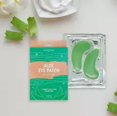 Parche de hidrogel para contorno de ojos- Aloe + ac hialuronico- Simple & Beauty