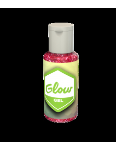 Glitter gel GLOW BODY ART rojo