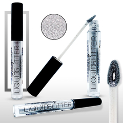 Sombra liquida efecto glitter- blanca - katalia