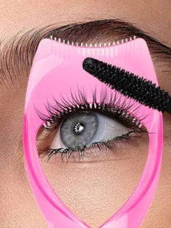 Accesorio para no mancharte con el rimel /mascara