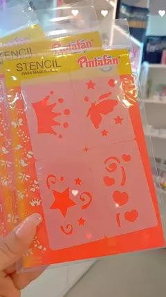 Stencil pintafan - MARIA LISAN MAKE UP STORE