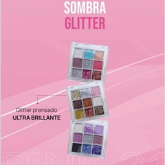 Paleta Glitter Pink 21