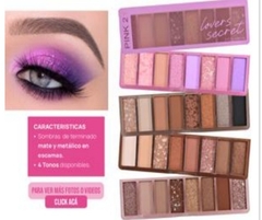 Paleta Lovers Secret - Pink 21 en internet