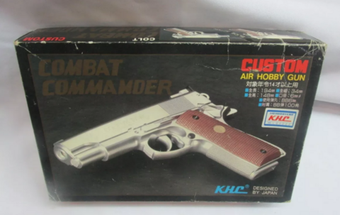 Pistola Japonesa Combat Comander Khc 6 Mm Aire Comprimido