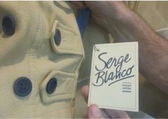 Chaquet muy raro SERGE BLANCO ETIQUETA ""L"" EXCELENTE BLUSA vintage rugby!¡! - tienda online