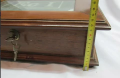 Caja De Madera Ceremonial De Guarnicion Militar Llave Y Mas - tienda online