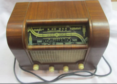 Antigua Radio A Valvulas Voxola Standard De Coleccion