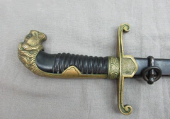 SABLE MILITAR ORIGINAL EJÉRCITO ARGENTINO MODELO URIBURU, espadas Uriburu años 30 ORIG - Polo Antiguo - Antigüedades en Argentina