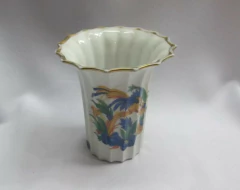 Florero Antiguo De Porcelana Rosenthal Bavaria Art Noveau