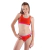 Bikini competición roja