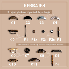 Escritorio Restoration c/ Cajones - tienda online