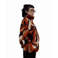 Jacket Fluffy flamakid. Art 290053. - BELLE STORE