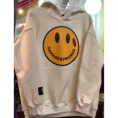 Hoodie Cream Smiling. Art 850022. - comprar online