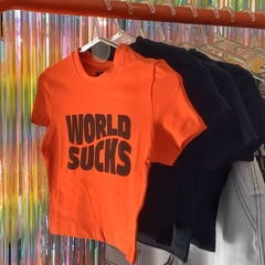 Baby Tee Orange World. Art 630083 - comprar online