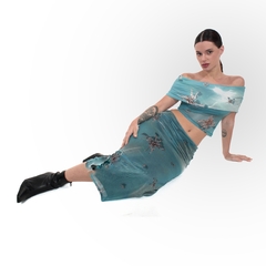 Falda Midi Spider. Art. 330112. en internet