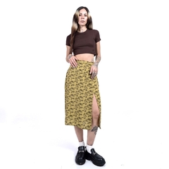 Falda midi GRNG maiz. Art 290047. - comprar online