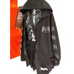 Hoodie Zipper Demon. Art 710524. - BELLE STORE