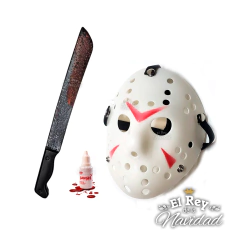 Set Halloween "VIERNES 13 - Jason"