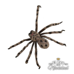 Araña TARANTULA atigrada XL 74cm