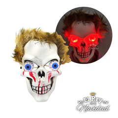 Mascara CALAVERA DIABOLICA Ojos LED Premium