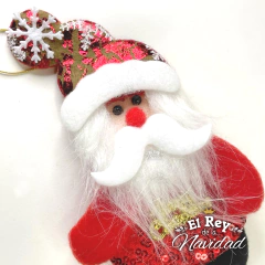 Colgante Santa Soft Rojo - comprar online
