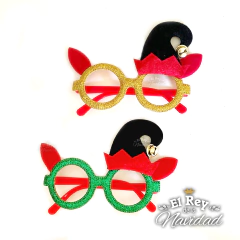 Anteojos Navideños Elfo con cascabel - comprar online